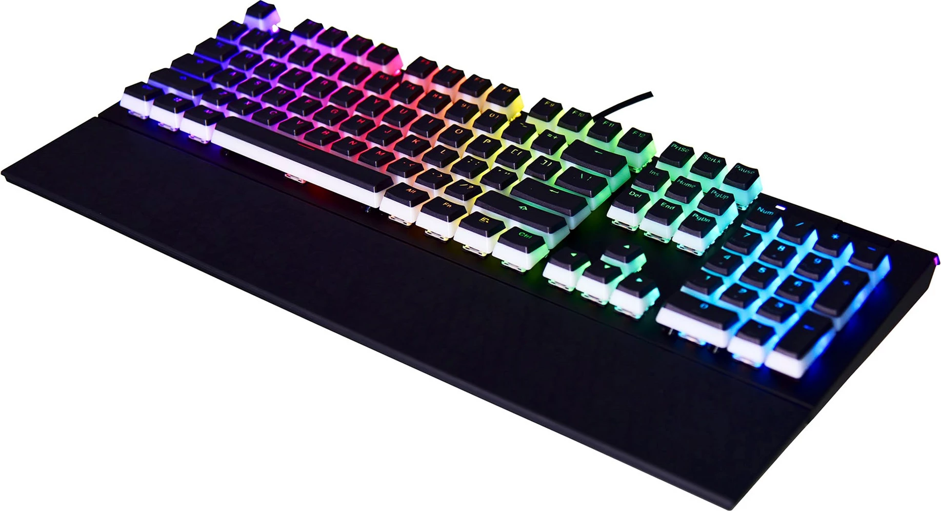 Tastierë për gaming Endorfy, Omnis Pud Kailh BR RGB, e zezë
