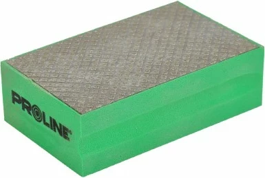 Bllok lustruese diamant PROLINE 27293, granulacion 50, blister, gjelbër