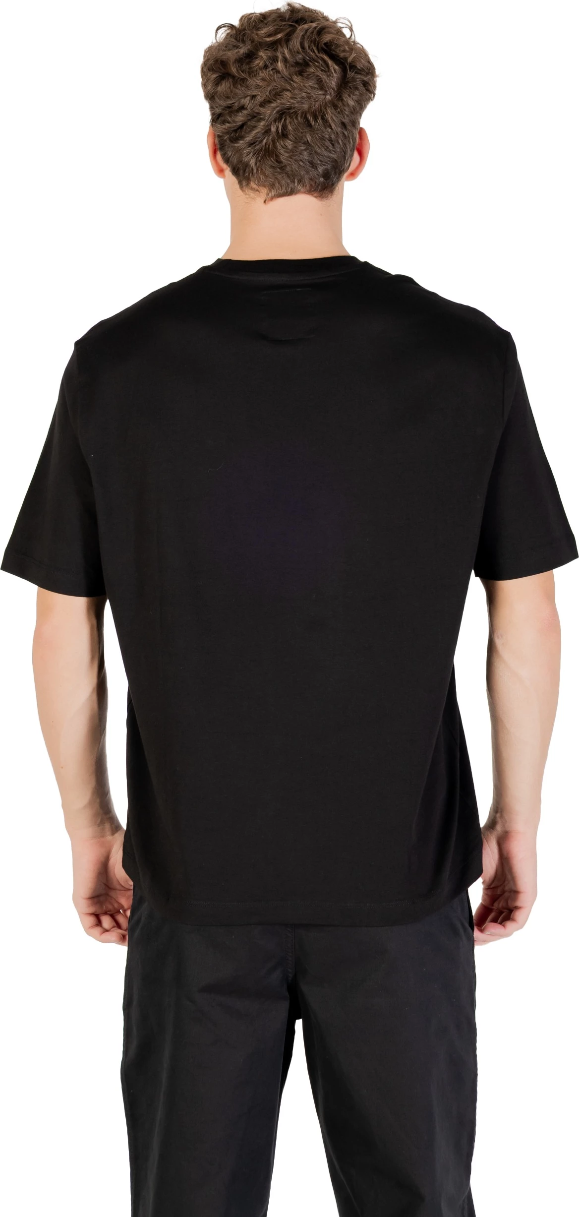 Maicë për meshkuj Armani Exchange XM000366 AF12308, e zezë [Madhësia: XS]