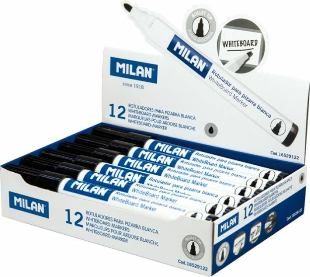 MILAN MARKER WHITEBOARD BLACK 16529122