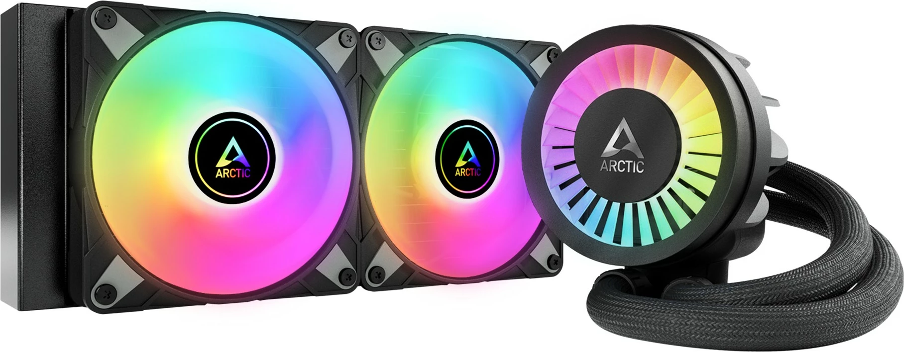 Ftohës uji ARCTIC Liquid Freezer III 240 A-RGB, 12 cm, i zi
