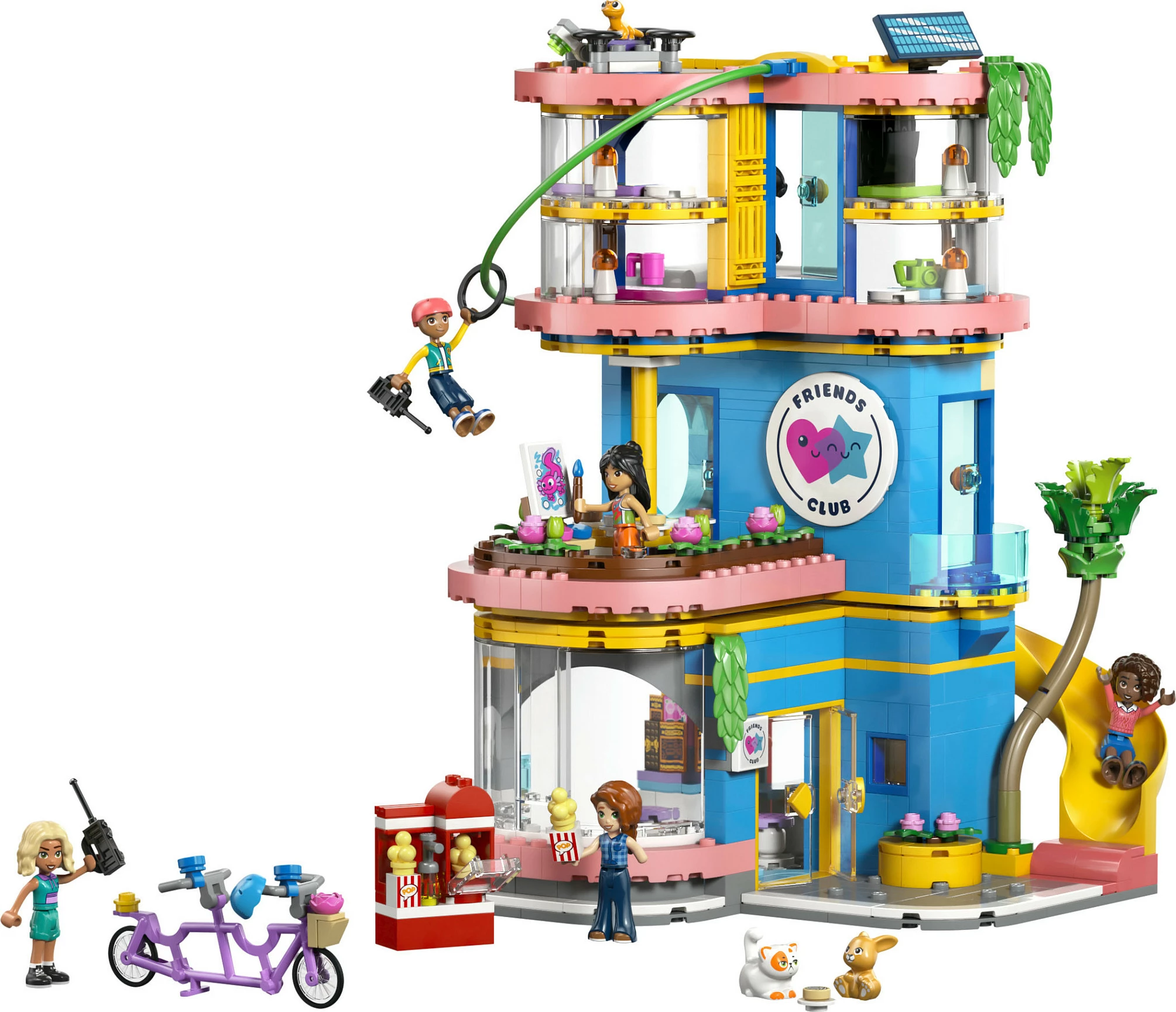 Set ndërtimi LEGO Friends Heartlake City Friends Club House 42689, 794 pjesë, 8+, shumëngjyrësh