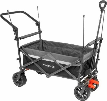 Karrocë transporti palosëse BRUNNER Cargo Prime, kapacitet 120 kg, gri/zi