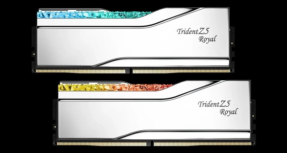 RAM Memorje G.SKILL TRIDENT Z5 ROYAL RGB DDR5 2X16GB 6000MHZ CL28-36