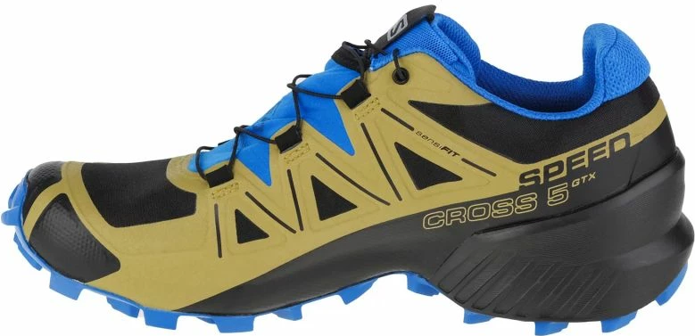 Atlete për vrapim Salomon Speedcross 5 Gtx M, blu dhe jeshile [Madhësia: 48]