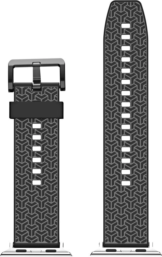 Rrip për Apple Watch Hurtel Strap Y, TPU, i zi