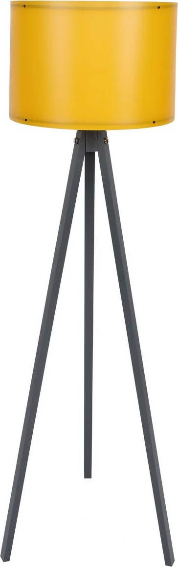 Llambë dyshemeje Opviq, ngjyrë e verdhë dhe gri, 145cm