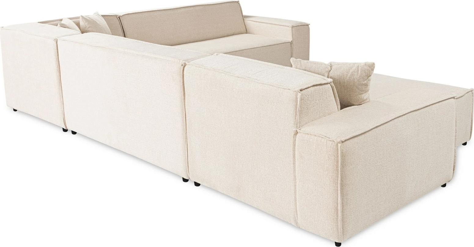 Kënd-sofë Atelier del Sofa, Puzzle Corner (Chl-02-C-2R), bezhë
