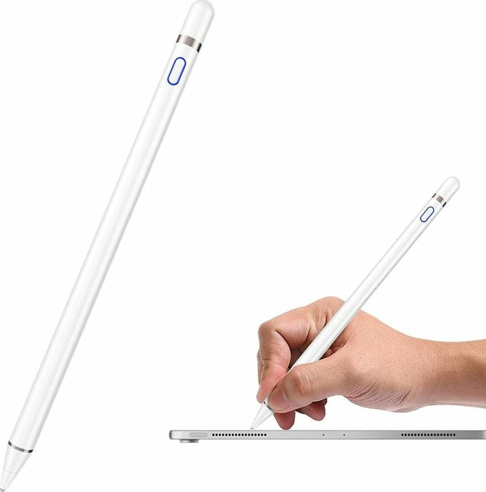 Stilus aktiv Strado ASP01, 4096 nivele presioni, rikarikueshëm Micro-USB, i bardhë