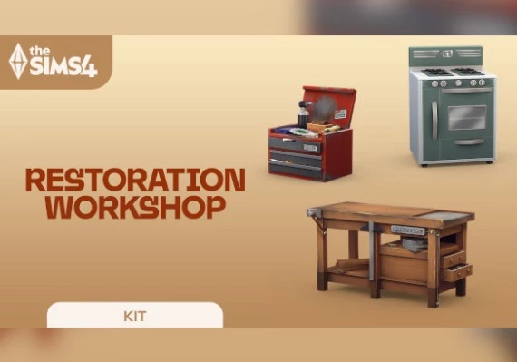 The Sims 4: Restoration Workshop Kit DLC Global
