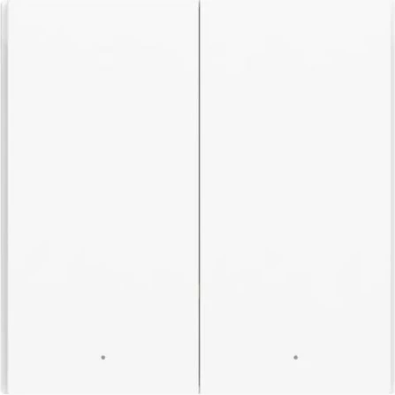 Switch me telekomandë wireless Aqara H1 WRS-R02/AR009GLW02, Zigbee 3.0, Double Rocker, bardhë