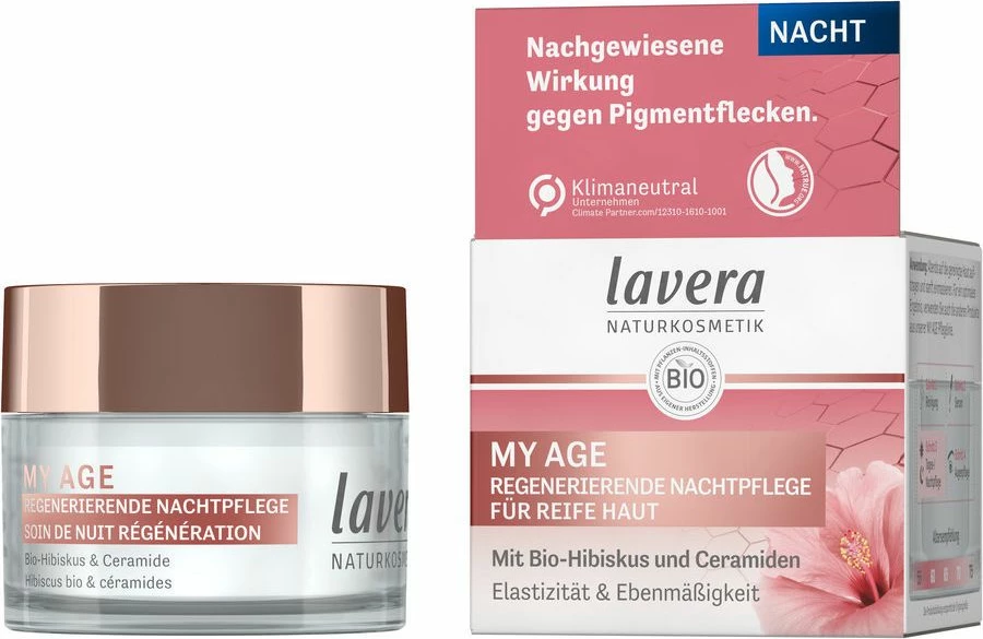 Krem nate hidratues Lavera, 50 ml