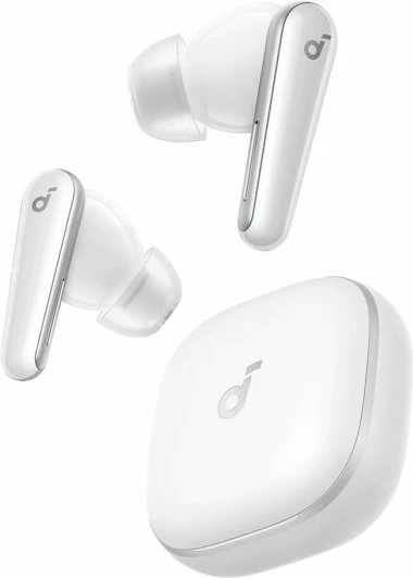 Kufje ANKER Soundcore Liberty 5 A3957G21, Bluetooth 5.4, ANC 3.0, Hi-Res/LDAC, IP55, të bardha