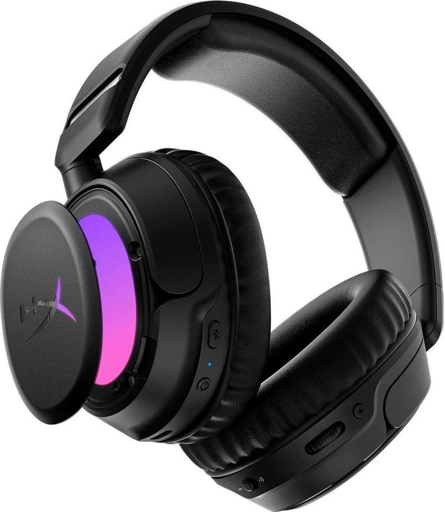 Kufje wireless HyperX Cloud Flight 2, me mikrofon të ndashëm, për PC/PS4/PS5/Switch, e zezë