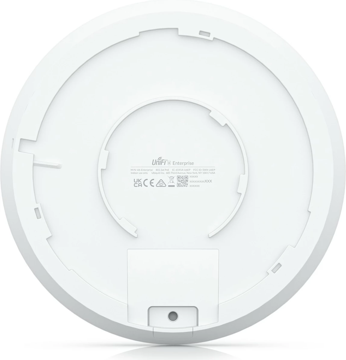 Access point Ubiquiti UniFi6 Enterprise, 2.4 GHz, 5 GHz, 6 GHz, 4800 Mbit/s, Bardhë