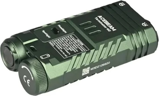 Elektrik dore AceBeam M1, 6500K, e gjelbër