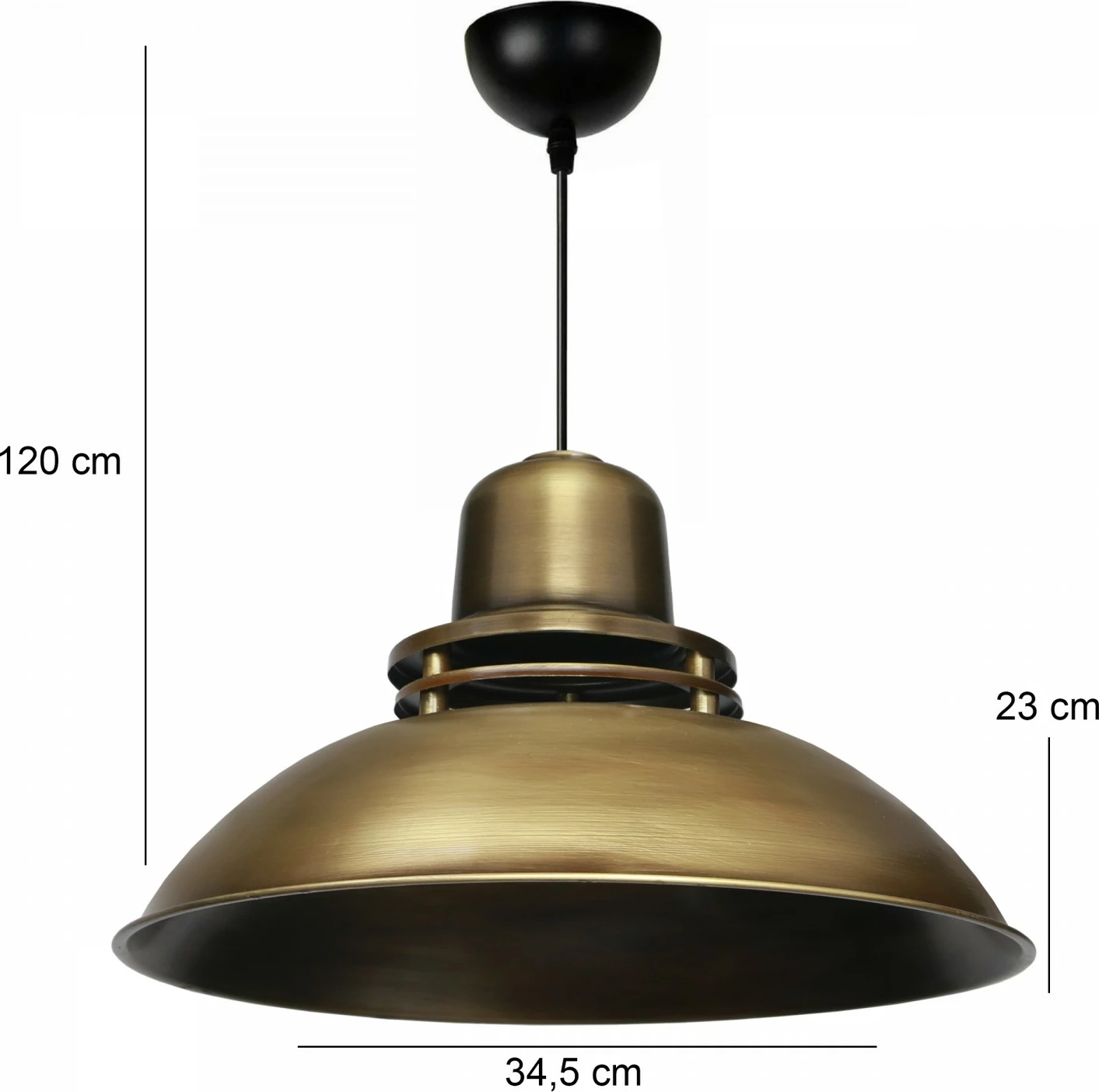Llambë tavani Opviq, AYD-3673 v2, ngjyrë antike