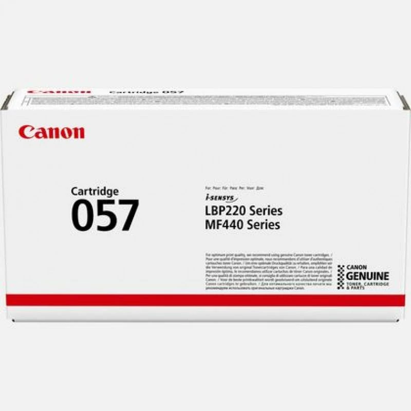 Toner, Canon, CRG 057 (3009C002), rendiment 2400–4400 faqe, i zi