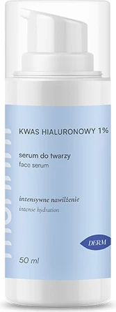 Xhel për fytyrë Mohani Acid Hialuronik 1%, për femra, 50ml
