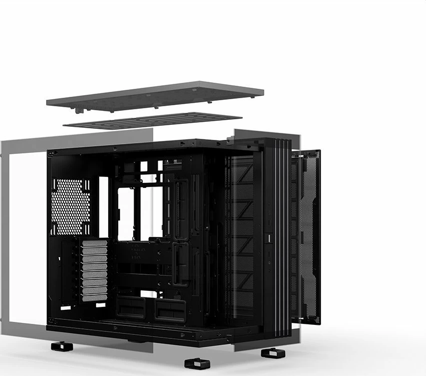 Kasë be quiet! Light Base 900 DX ARGB BGW69 Midi Tower ATX/e-ATX, e zezë