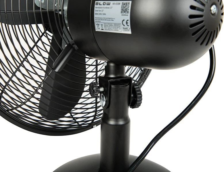 Ventilator tavoline BLOW 44-658#, 12 inç (30cm), 50W, i zi