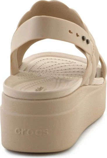 Sandale Crocs femra, bezhë