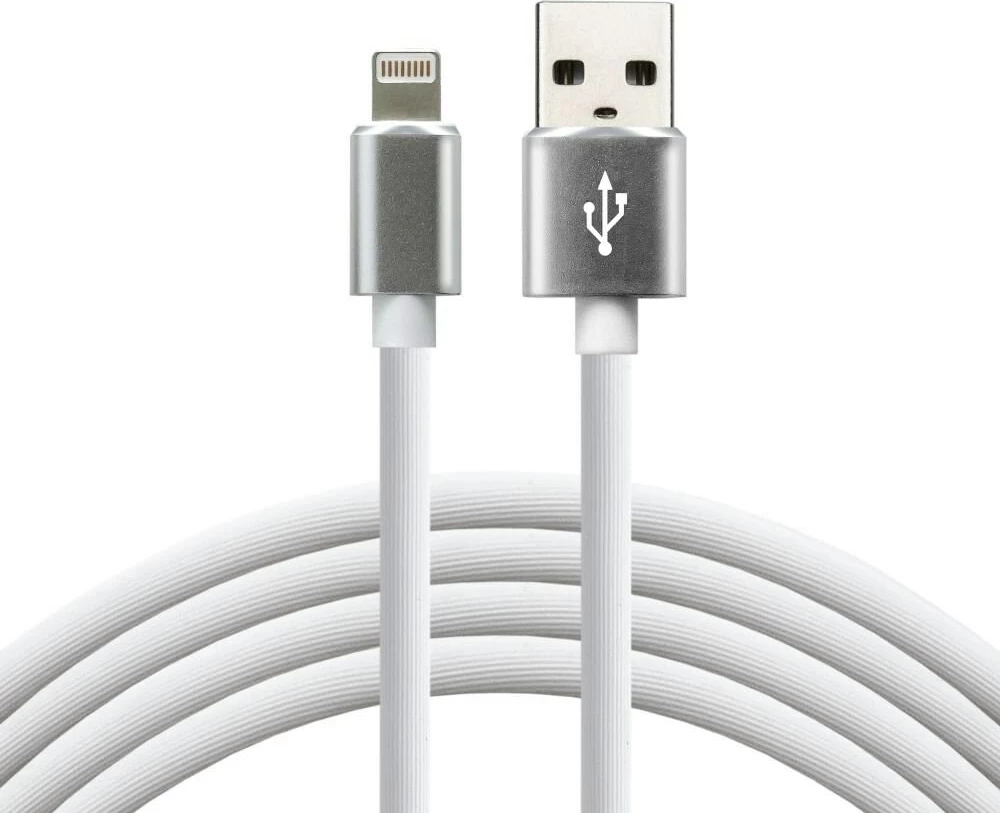 Kabllo USB Lightning everActive CBS-1IW, 1m, e bardhë