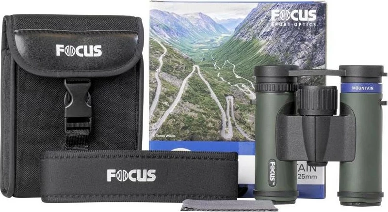Dylbi Focus Sport Optics Mountain 10x25, e gjelbër