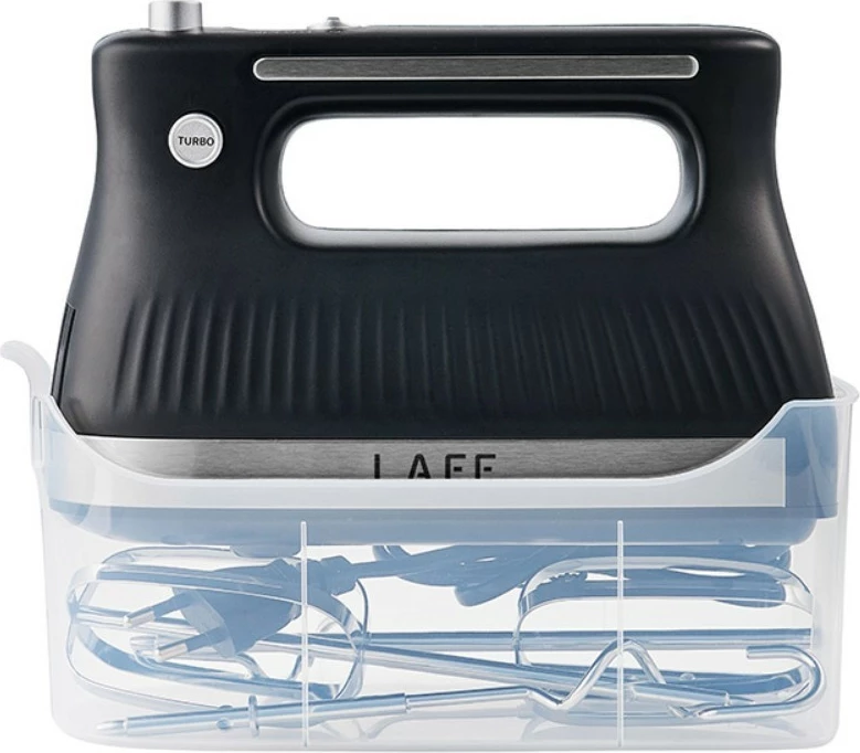 Mikser dore, Lafe, Mix&Store LAFMIX47473, 500W, 5 shpejtësi, turbo, me 2 lloje shtesash dhe kuti ruajtëse, e zezë