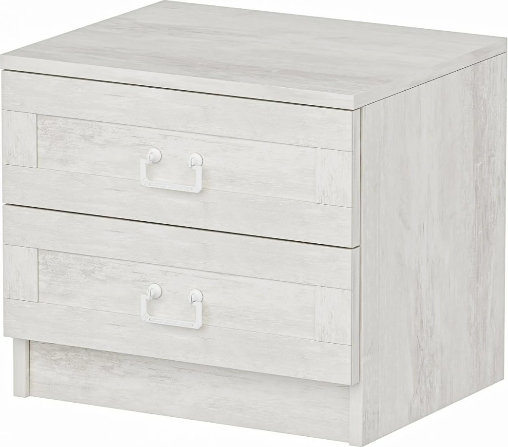 Komodinë Hanah Home, Kale - 4922, ngjyrë e bardhë