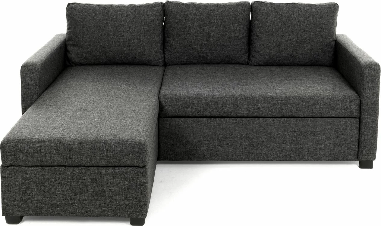 Kënd-sofë krevate Atelier del Sofa, ngjyrë gri e errët