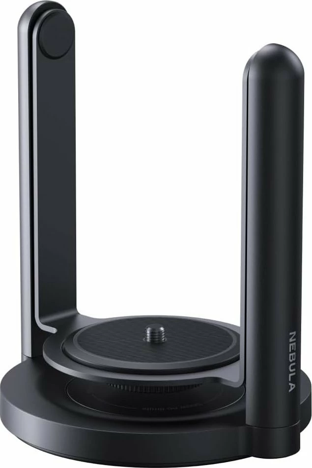 Stativ gimbal për projektor portativ Sunne D0719111, montim 1/4\", rrotullim/anim 360°, kapacitet 1 kg, i zi