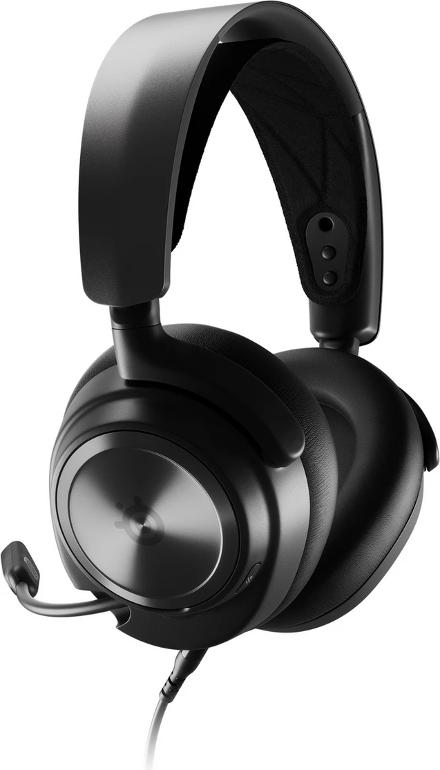Headset gaming SteelSeries Arctis Nova Pro 61522 me mikrofon over‑ear, e zezë