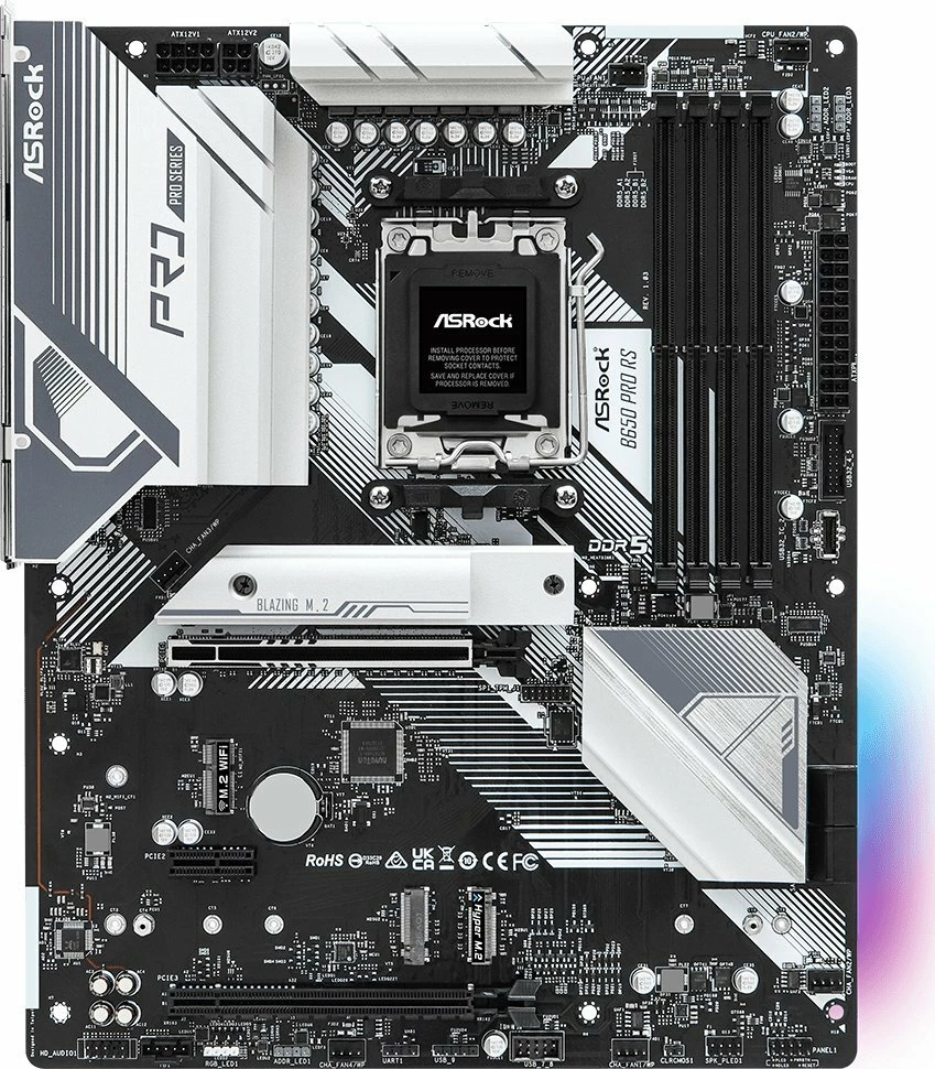 Pllakë amë ASRock B650 PRO RS ATX DDR5 128GB