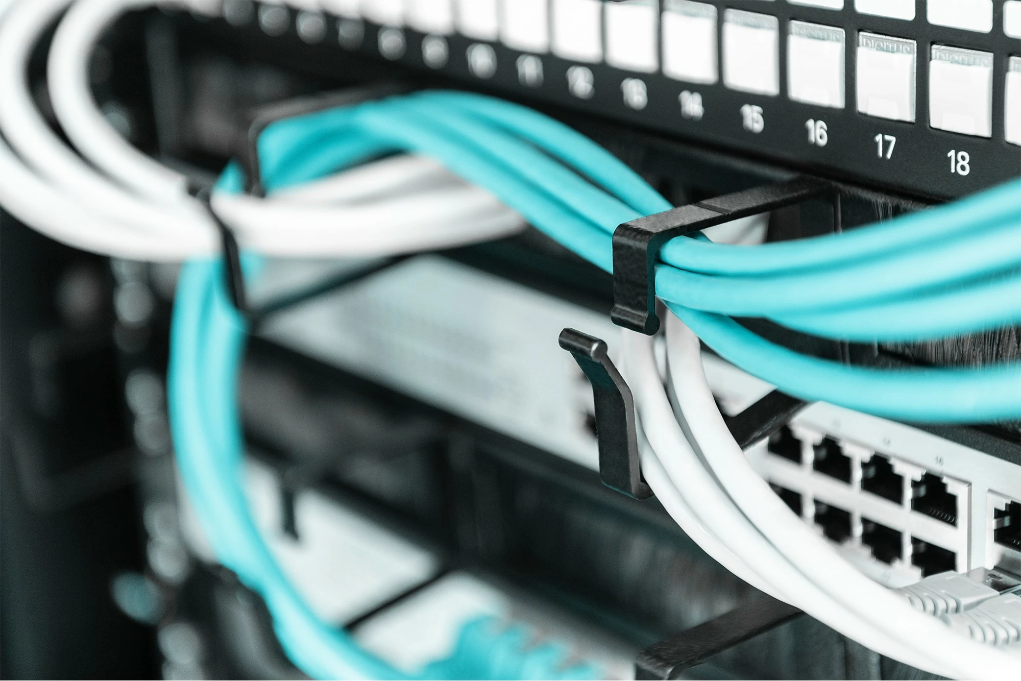 Panel menaxhimi kabllosh Digitus, 1U, për kasë 19 inç, me furça, ngjyrë e zezë