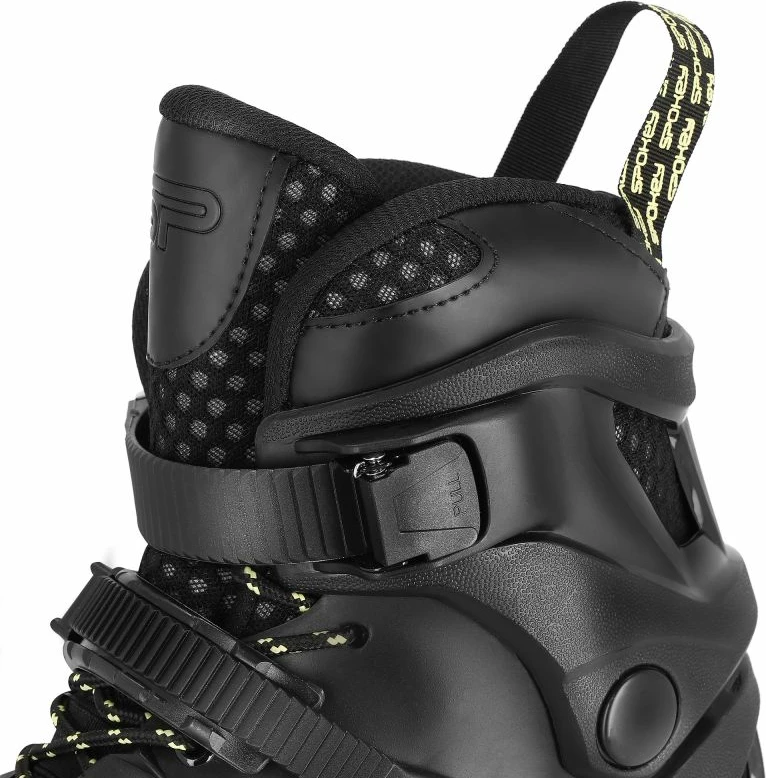 Rollera për meshkuj dhe femra Spokey, të zezë me të verdhë