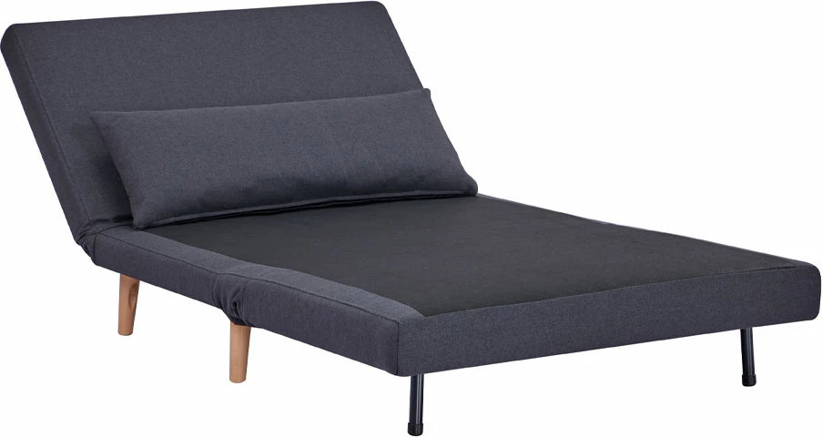 Karrige e palosshme Aperto, ngjyrë antracit, 100x75x78 cm