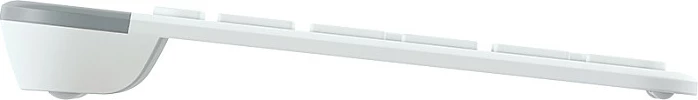 Tastierë dhe Maus Logitech Slim Wireless Combo MK470, Full-size, Wireless, RF, QWERTY, Bardhë