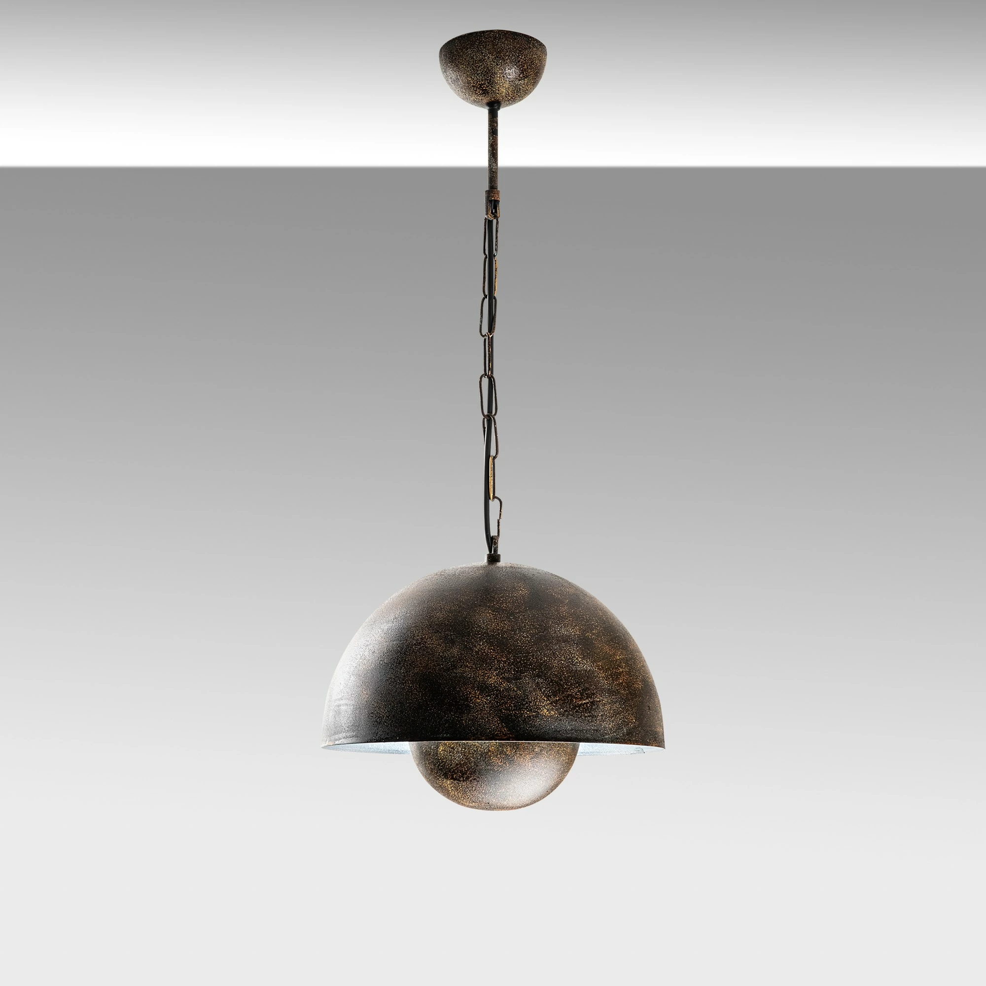 Llambë tavani Opviq, metal, ngjyrë antike, KURE-30-15-NUS-2676-RETRO