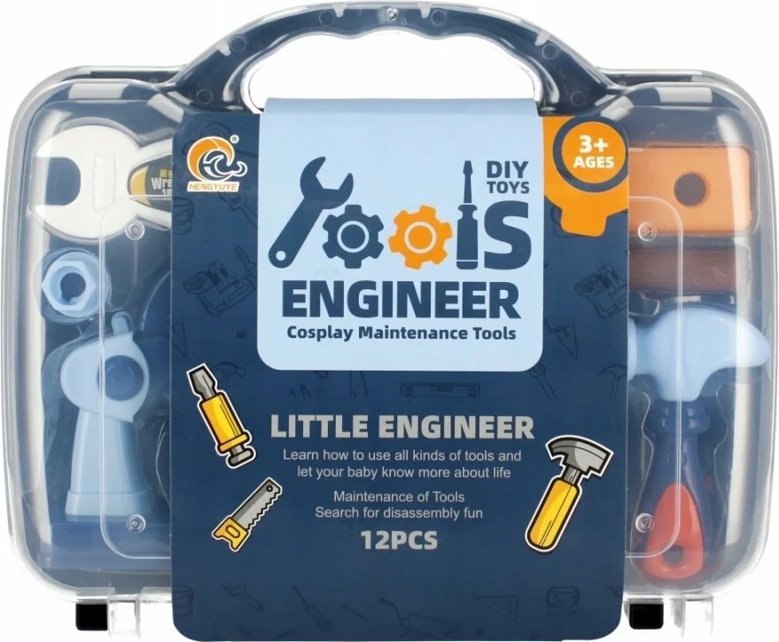 Set veglash lodër Mega Creative Toolbox 24/48, 12 copë, shumëngjyrëshe