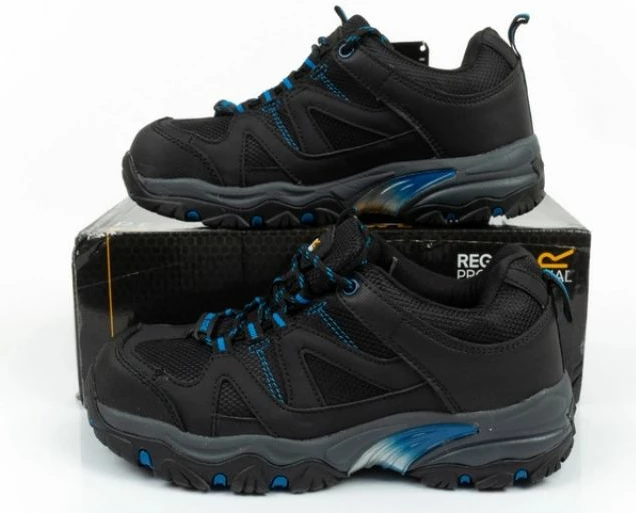 Këpucë pune për meshkuj Regatta, të zeza