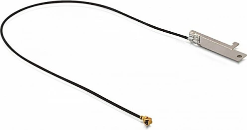 Antenë WiFi DeLOCK 86151, 3 dBi, 2.4–2.5 GHz, I-PEX, kabllo 0.2 m, e zezë
