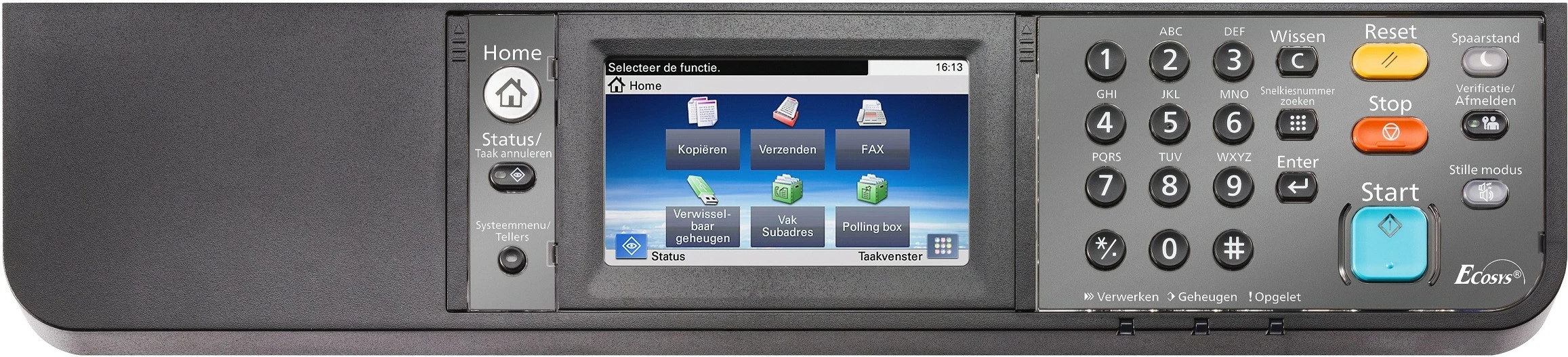 Printer multifunksional Kyocera ECOSYS M5526cdn, ngjyra, duplex, LAN/USB