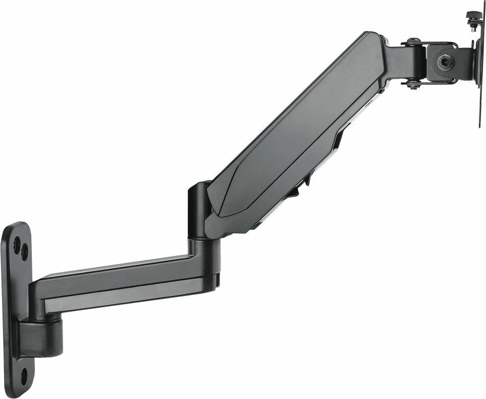 Mbajtëse muri për monitor Manhattan 461610 17-32\" VESA 75x75/100x100, me sustë gazi, e zezë