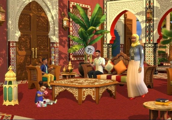 The Sims 4: Courtyard Oasis Kit DLC Global