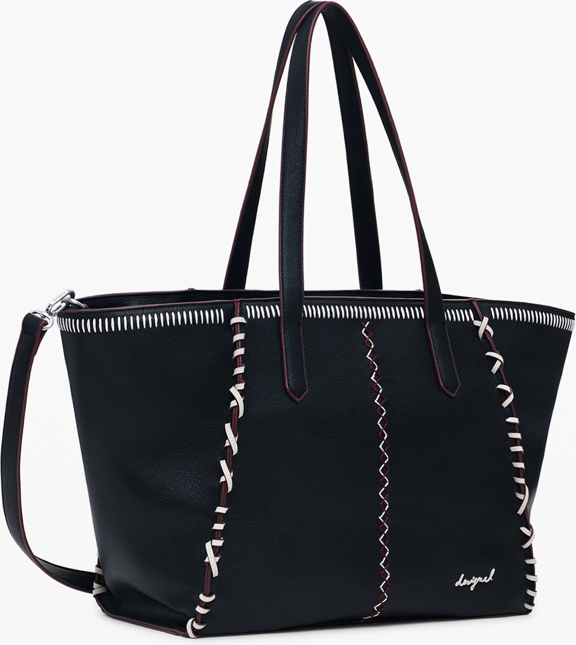 Çantë për femra Desigual Manhattan Pespuntes Guimar, e zezë