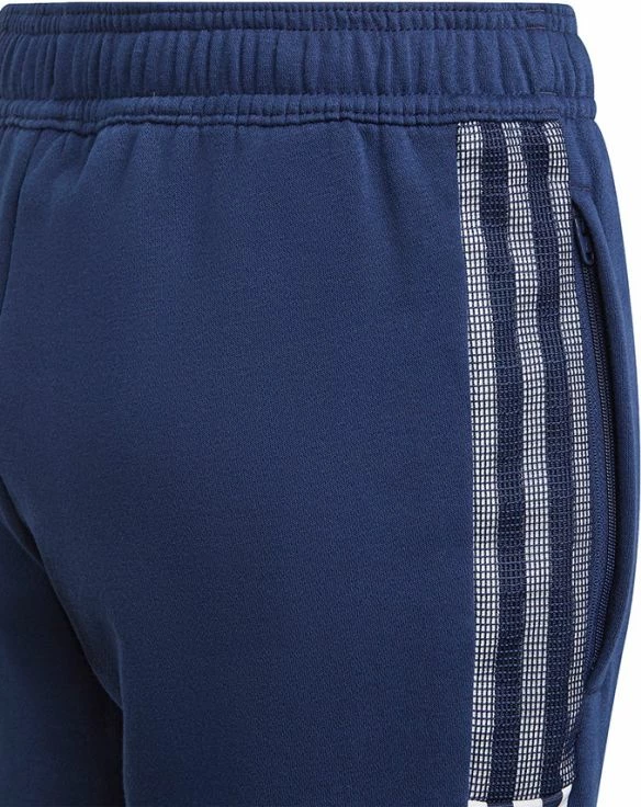 Pantallona sportive për fëmijë adidas, blu të errët [Madhësia: 116 cm]