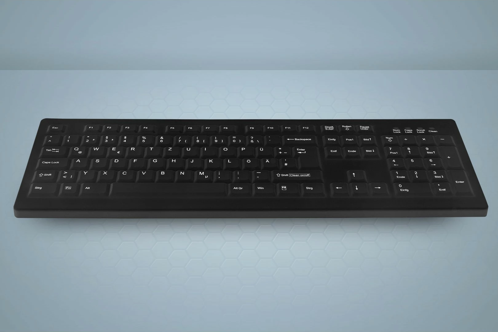 Tastierë Cherry AK-C8100, full-size, USB, membranë, QWERTZ, e zezë