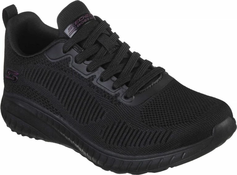 Këpucë Skechers, modeli Bobs Squad Chaos me Memory Foam për femra, të zeza [Madhësia: 39]
