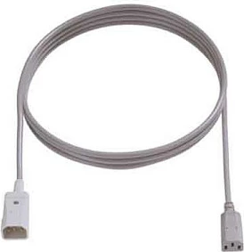 Kabllo zgjatëse rryme Bachmann H05VV-F 3G1.0, 3m, IEC C14/C13, gri